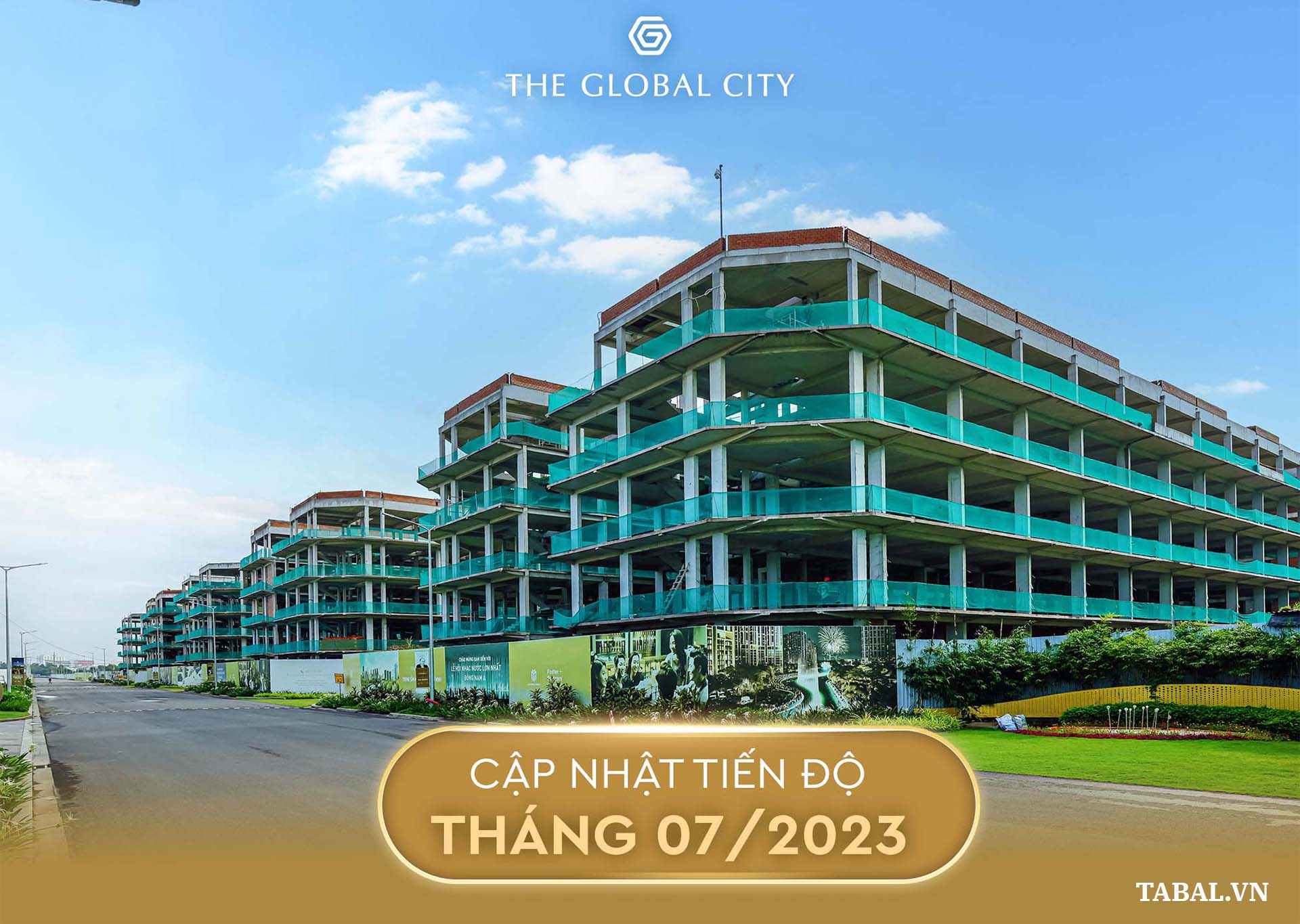Thực tế nhà phố SOHO khu đô thị The Global City tháng 7/2023