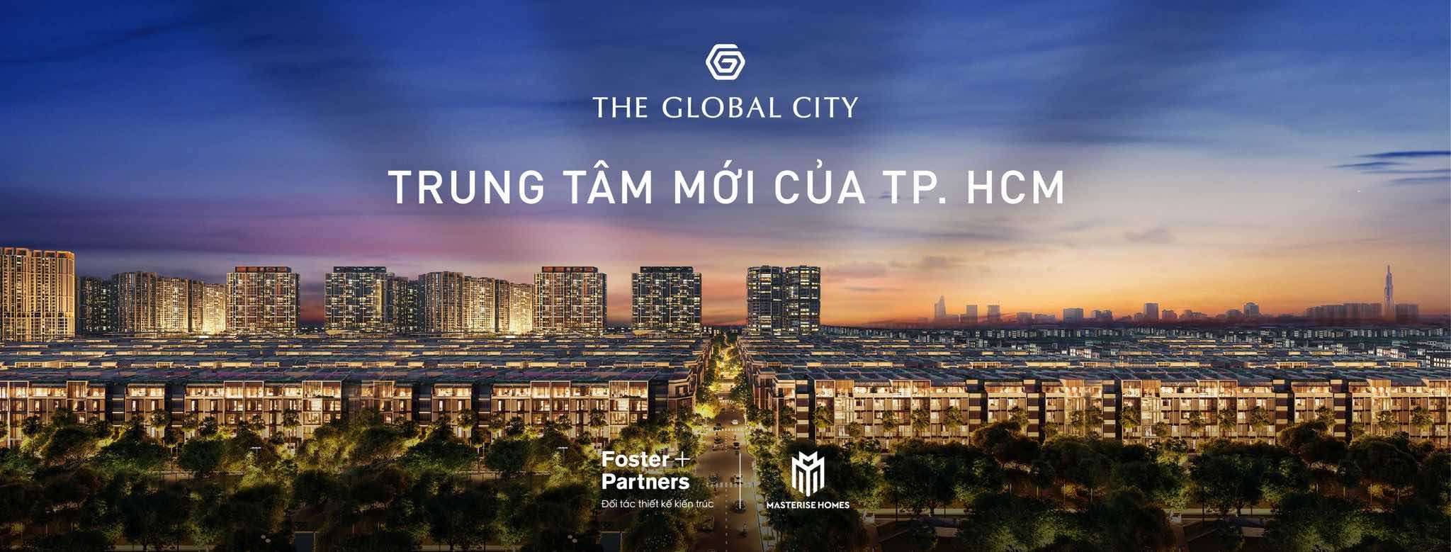 Dự án The Global City Quận 2 là khu đô thị biểu tượng mới sôi động được phát triển bởi chủ đầu tư Masterise Homes