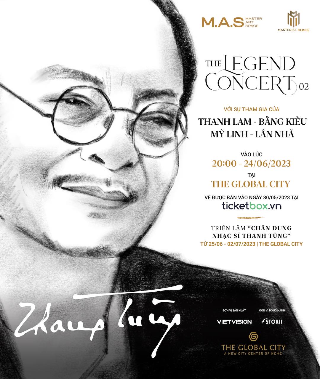 THE GLOBAL CITY | The Legend Concert 02 - Nhạc sĩ Thanh Tùng