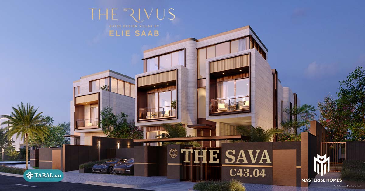 Dinh thự THE RIVUS - THE SAVA C43.04
