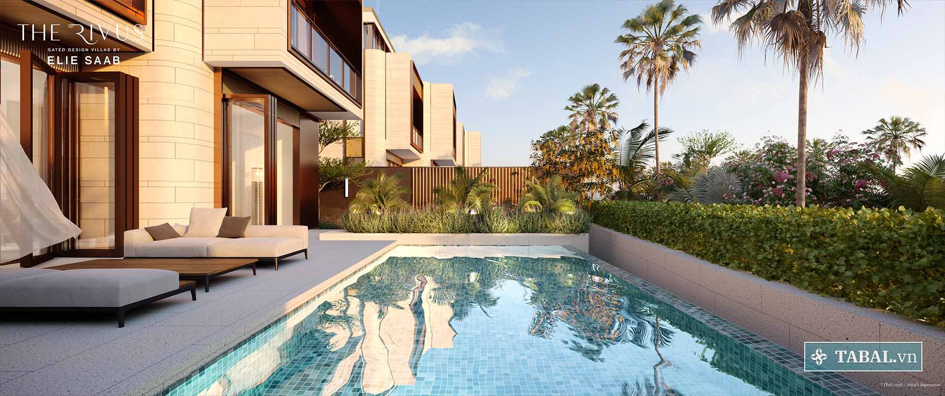 The Rivus - Mỗi căn dinh thự được thiết kế hồ bơi riêng.