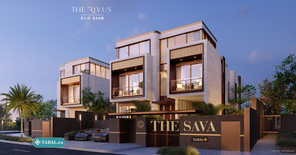 THE SAVA - Bộ sưu tập dinh thự hàng hiệu ELIE SAAB