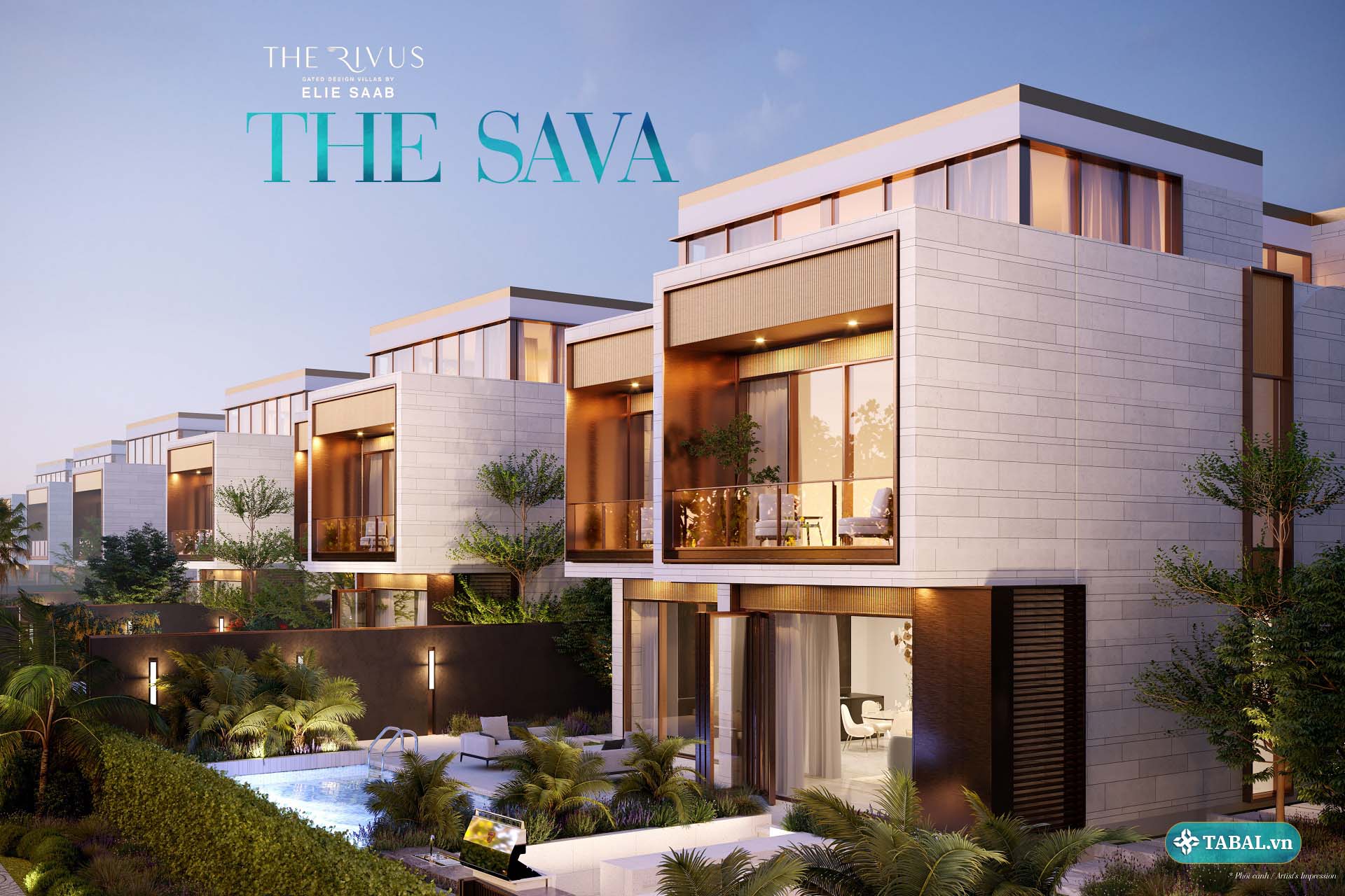 THE SAVA - Bộ sưu tập dinh thự hàng hiệu ELIE SAAB