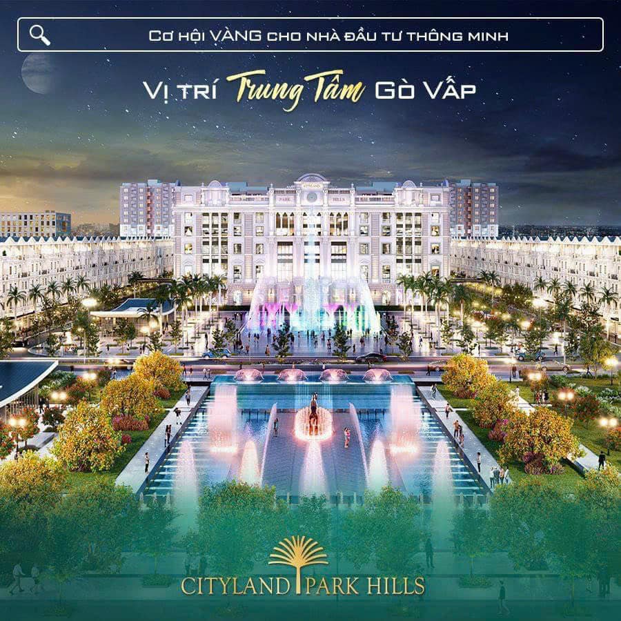Cơ hội vàng đầu tư nhà phố thương mại dự án khu đô thị Cityland Park Hills - CityLand Gò Vấp