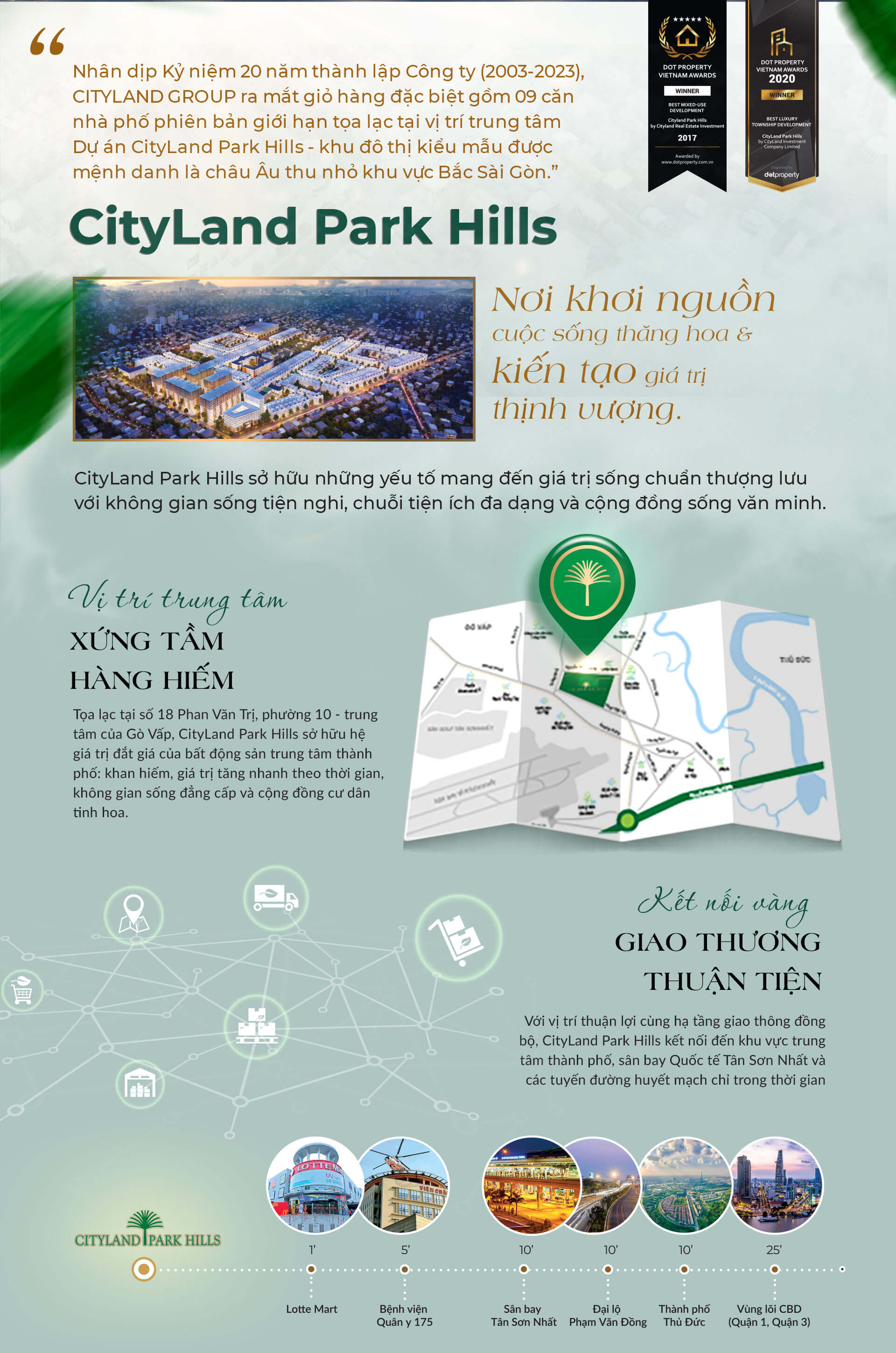 Cityland Park Hills chính thức mở bán giỏ hàng VIP 2023